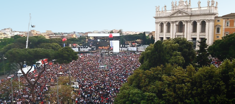 Concerto 1 maggio Roma, immagine di repertorio