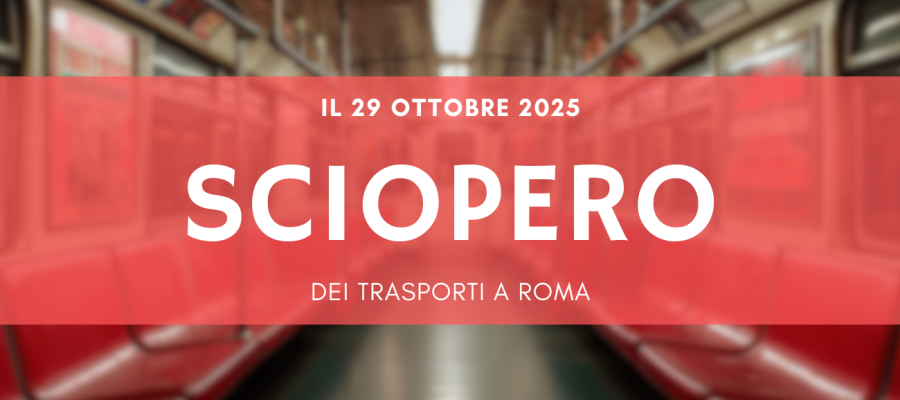 Treno della metropolitana di Roma in stazione durante lo sciopero del 29 ottobre 2025