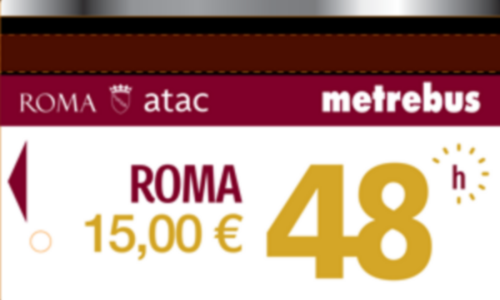 Biglietto Roma 48H
