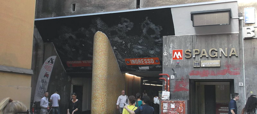 Metro A, riapre la stazione Spagna