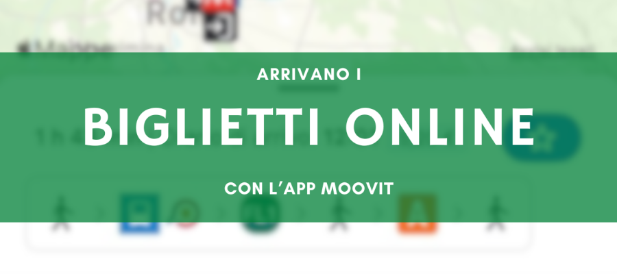App Moovit con biglietto digitale per la metropolitana di Roma