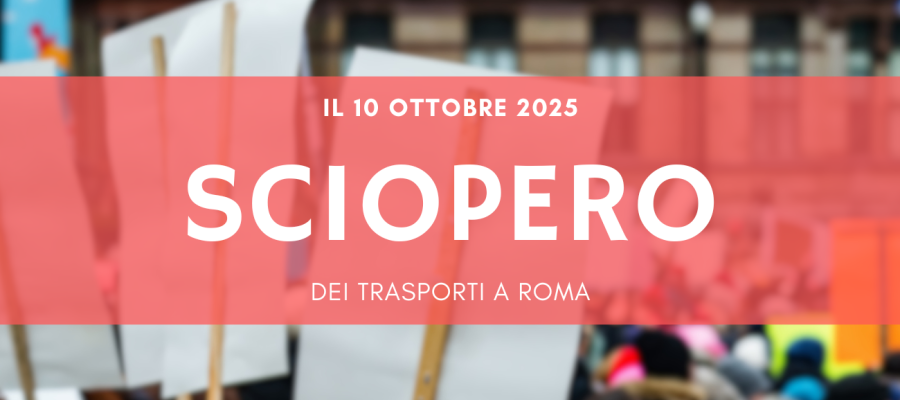 Metro Roma: nuovo sciopero dei trasporti il 10 ottobre 2025