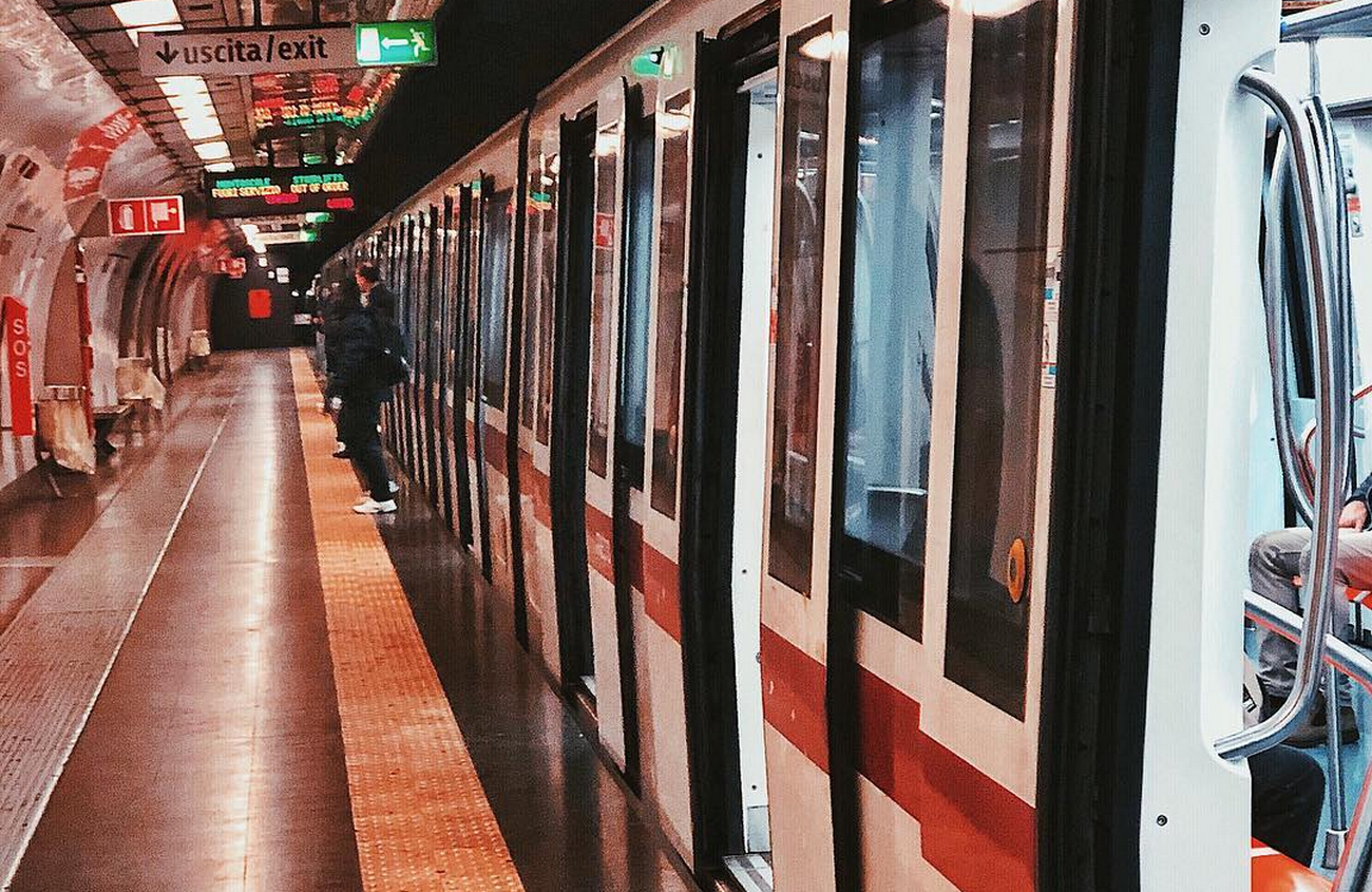 metropolitana di Roma, foto di Francescaut from Instagram