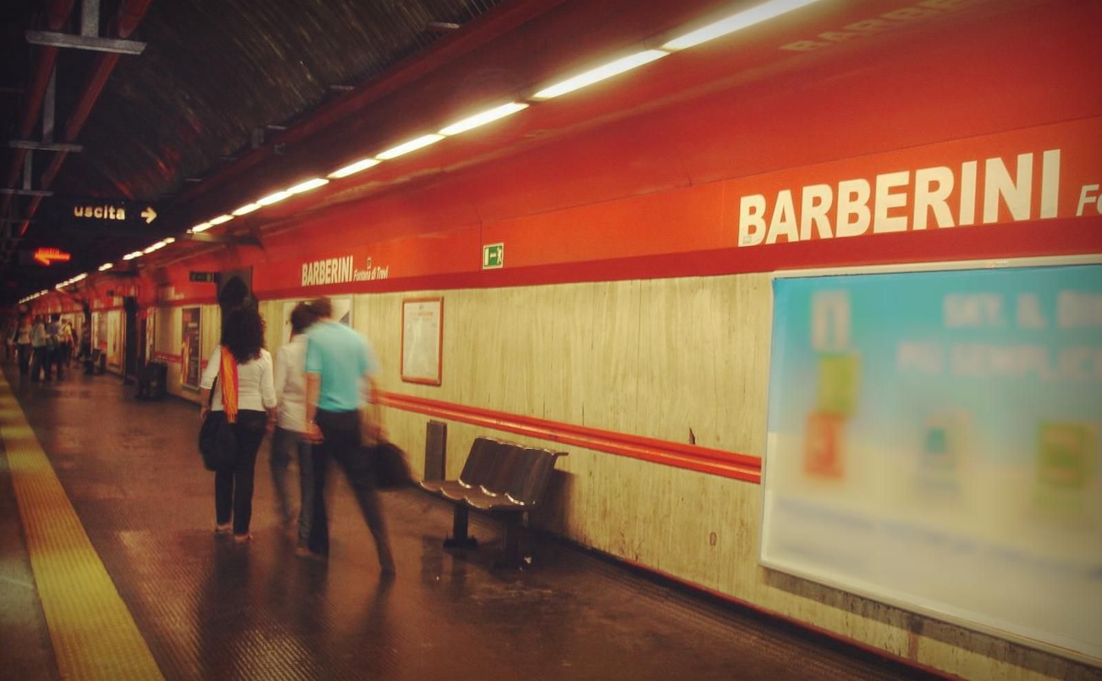 Metro A, stazione di Barberini
